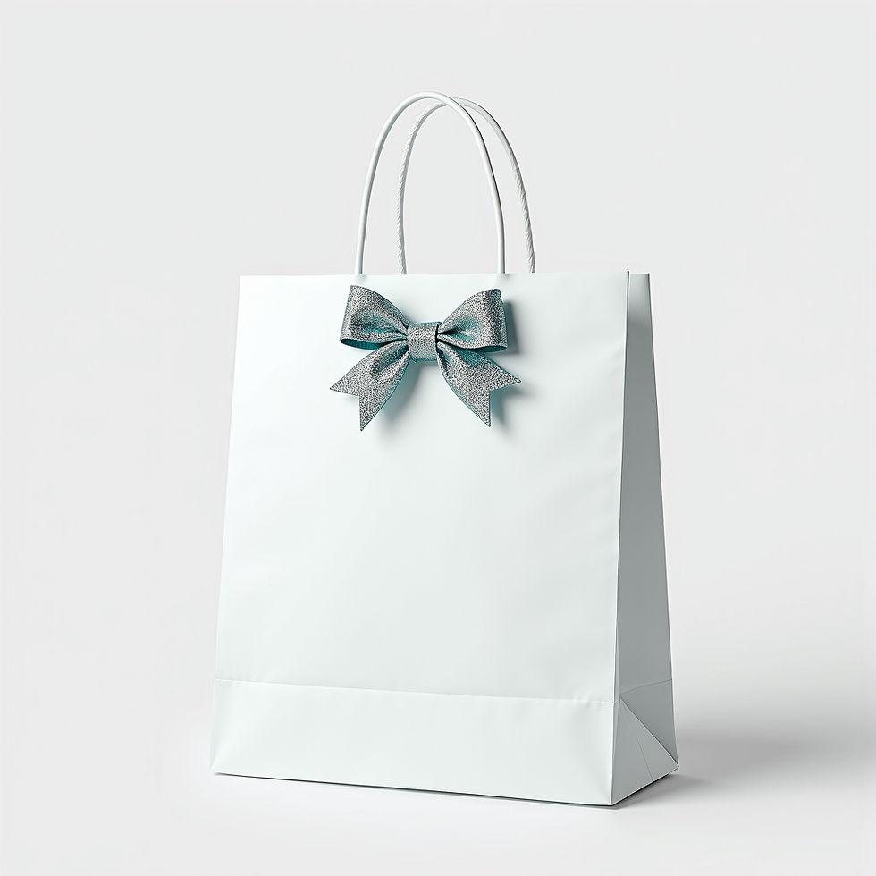 Glitter Accent Tote