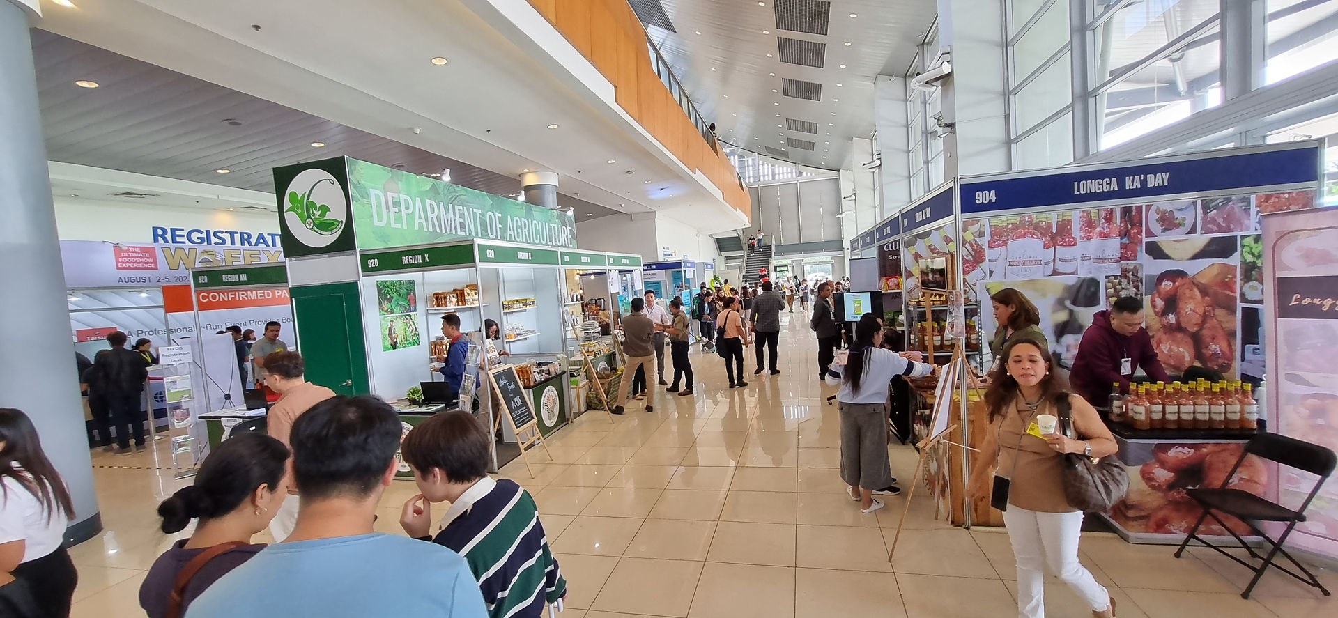 Agricultural booths WTC