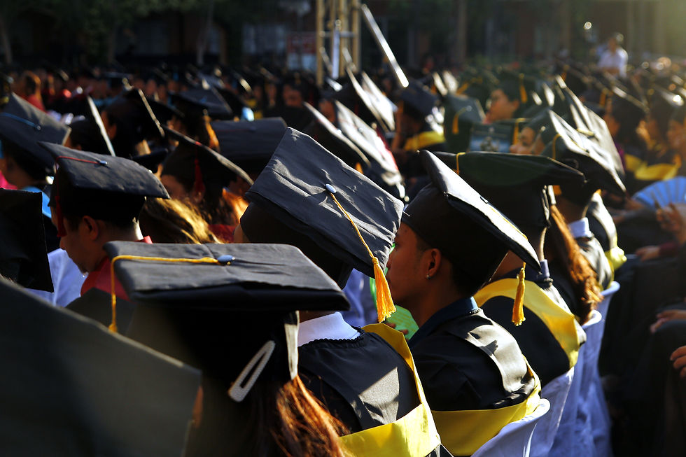 Student graduating