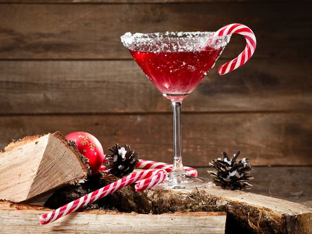 Recipes for the Holidays: Candy Cane Fizzy Mocktail