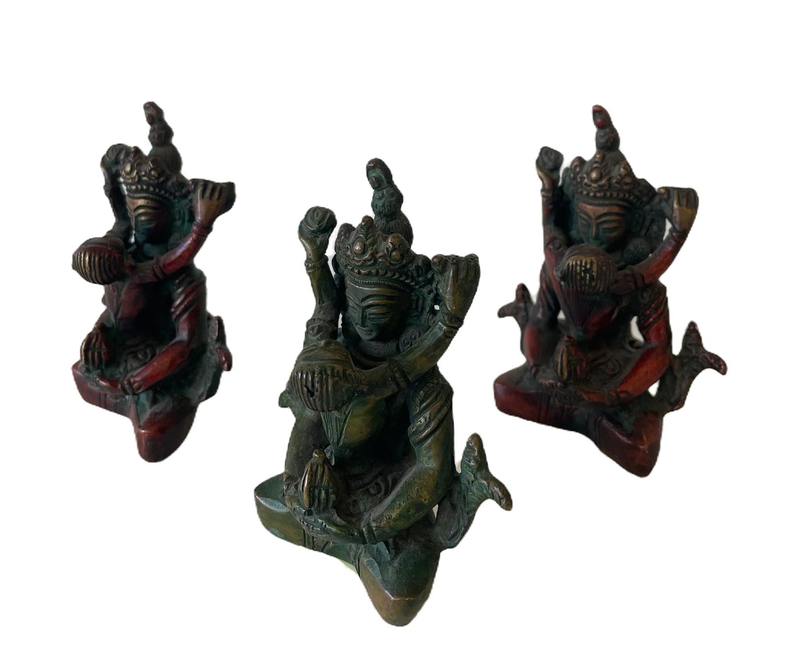 Yab Yum Bronze Statue 7 cm – Tibetan Buddhist Harmony & Meditation Sculpture