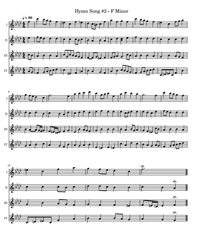 Thumbnail: Fifteen Hymn and Folk Songs for Developing Bands - Instrumental Books