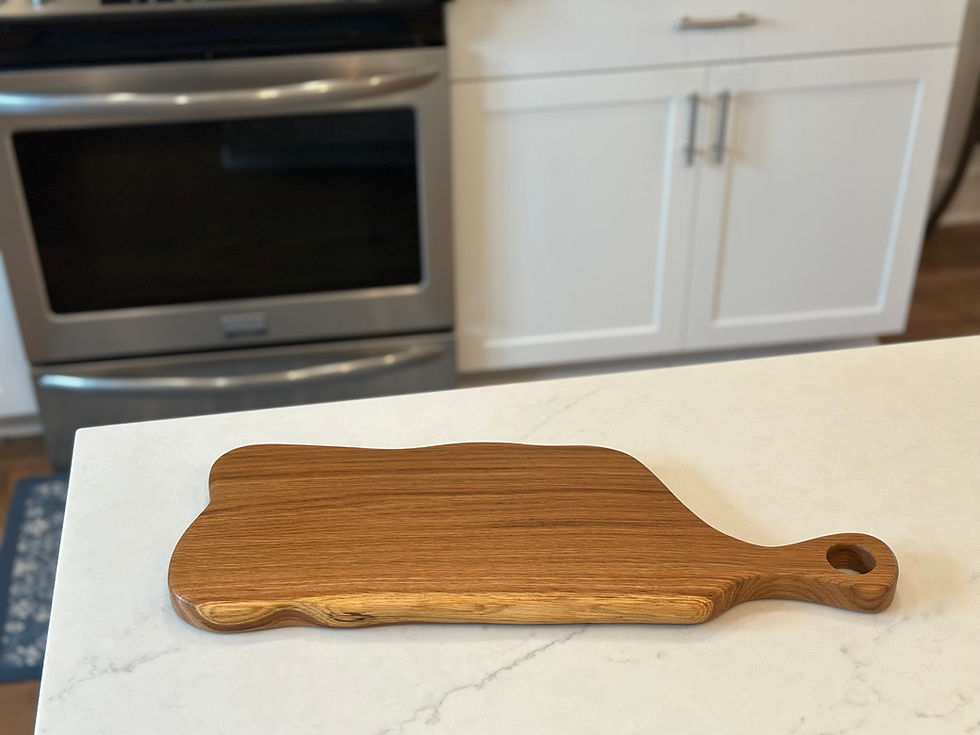 Thumbnail: Oak live edge charcuterie board