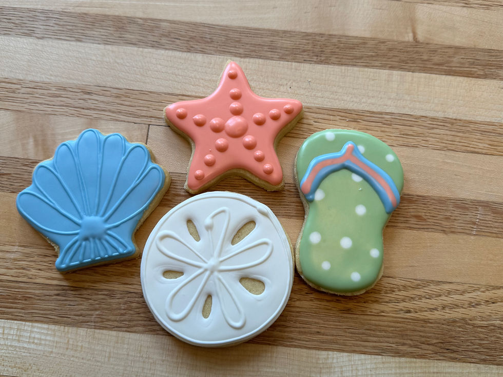 Learn How to Decorate Your Own Beach-Themed Cookies   