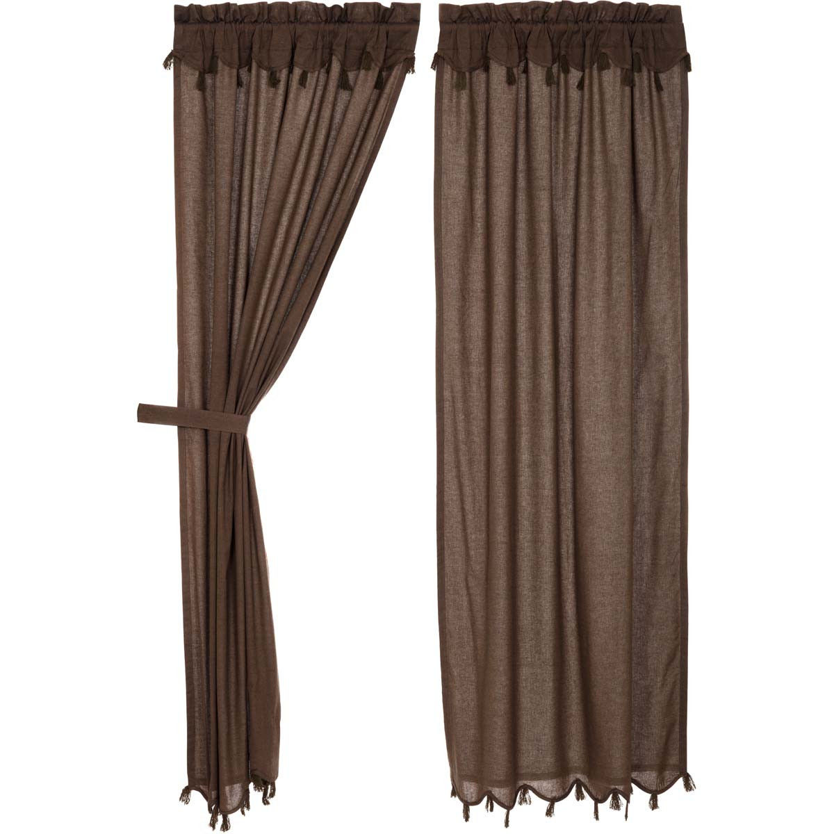 CARRINGTON PANEL CURTAIN SET OF 2 84X40