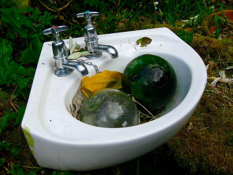 Fisherman's glass floats