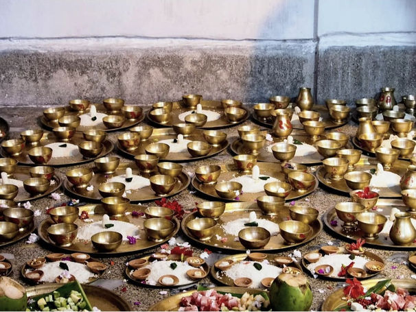 Shobhabazar pujo food preparations