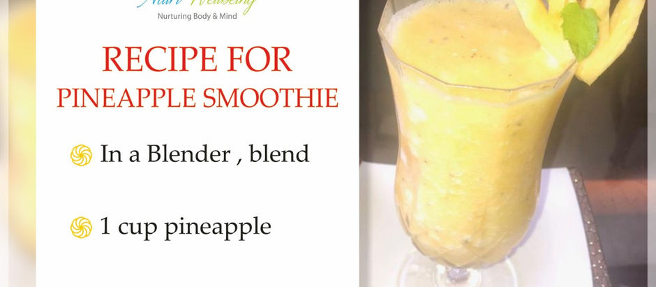 Pineapple Smoothie