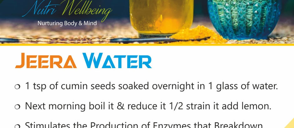 Jeera Detox Water