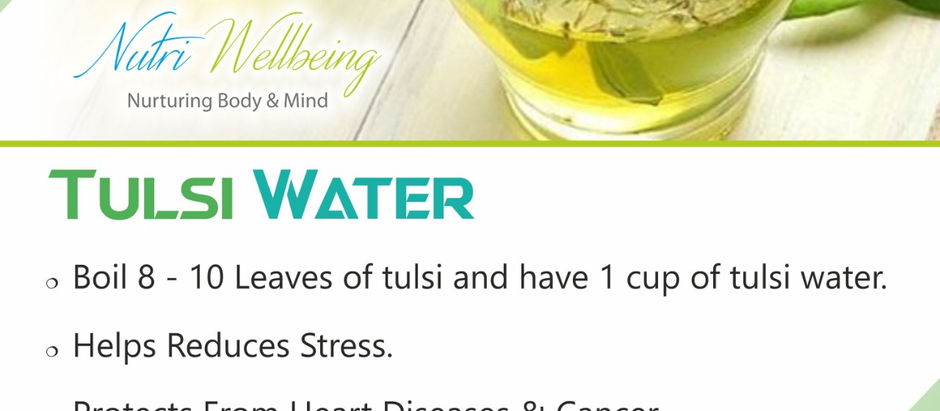 Tulsi Detox Water