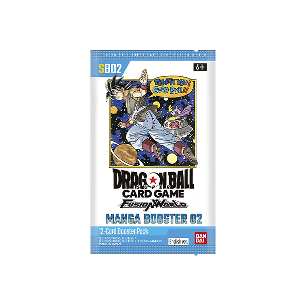 Dragon Ball: Fusion World SB02 Manga Booster Pack