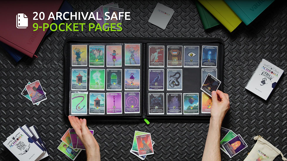 Thumbnail: Vault X: EXO-TEC Zip Binder - 12 Pocket Video