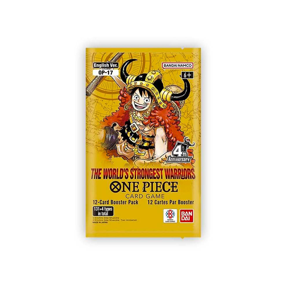 One Piece: The Time Of Battle Booster Pack OP17