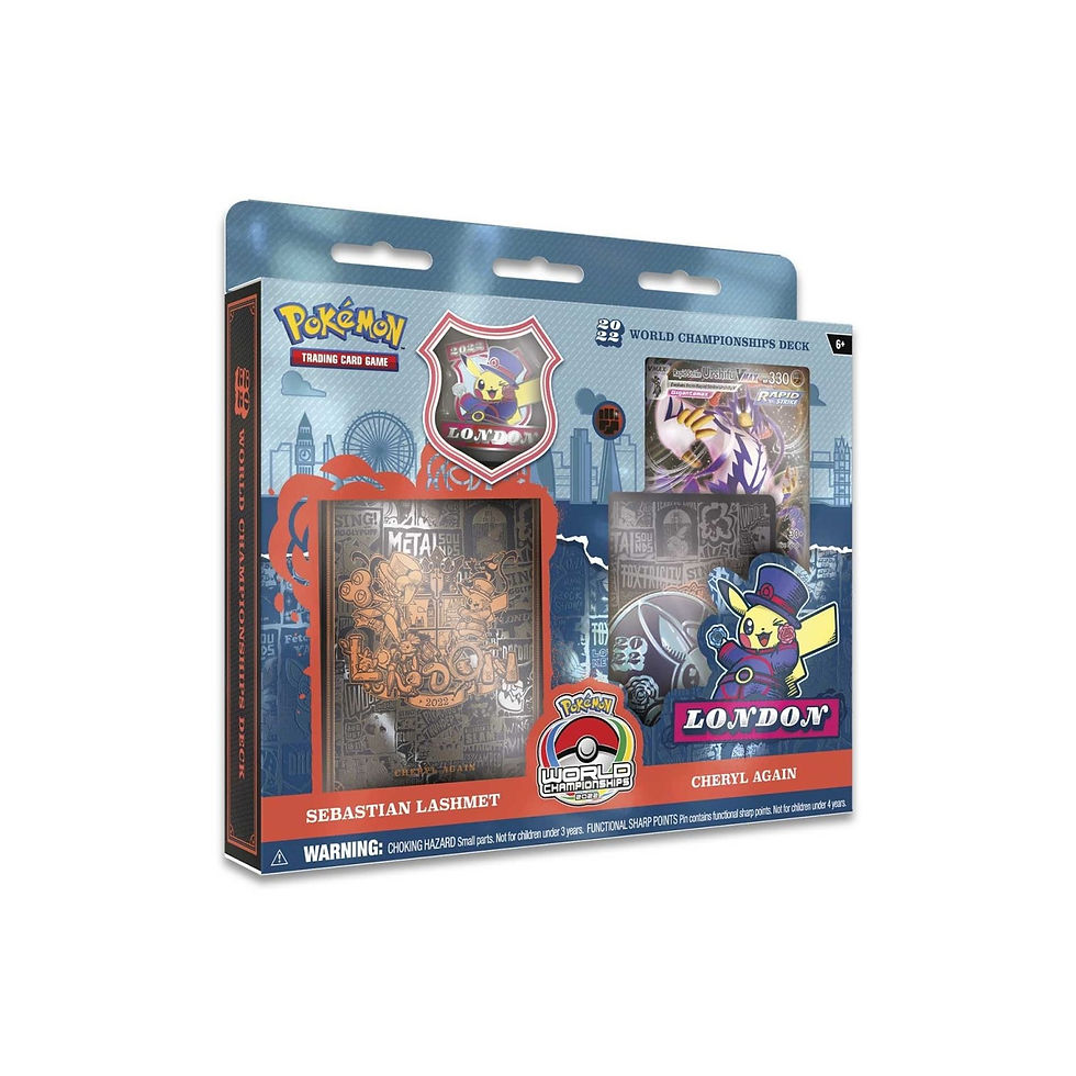 Pokemon: 2022 World Championships Deck (Sebastian Lashmet, Cheryl Again)