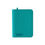 Thumbnail: Vault X: EXO-TEC Zip Binder - 9 Pocket Teal Front View