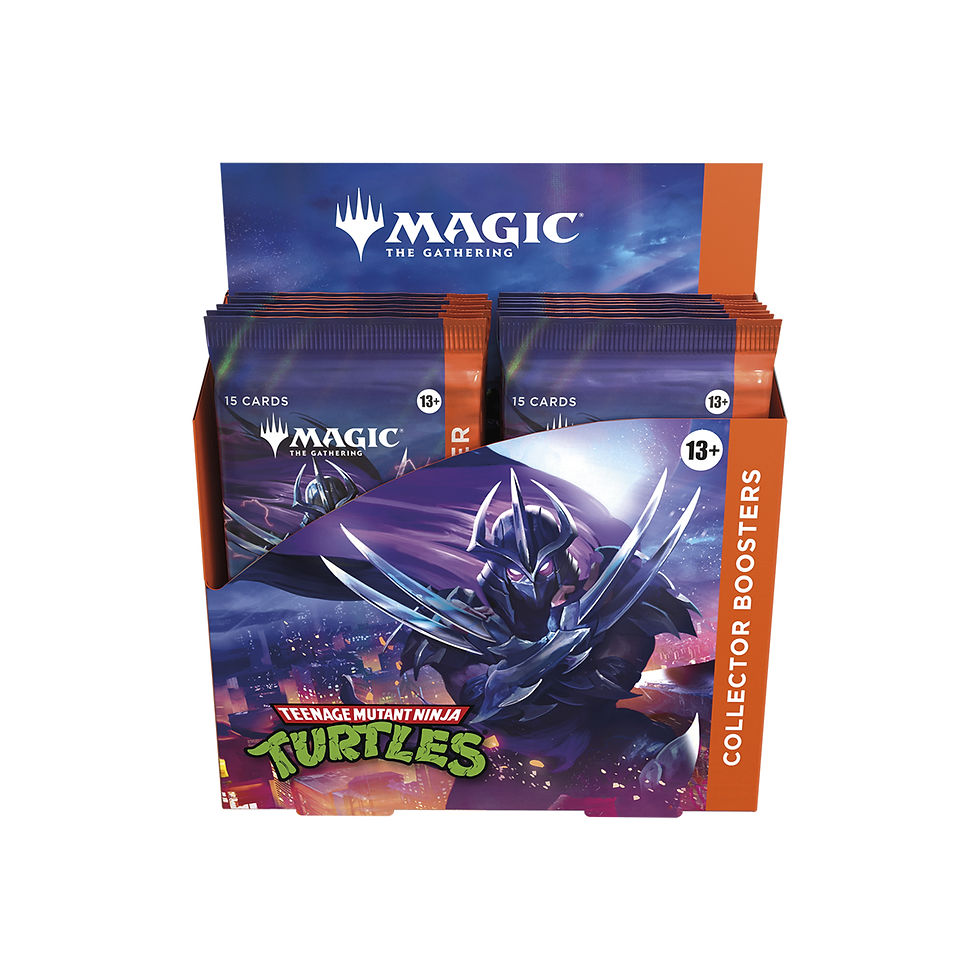 Thumbnail: Magic The Gathering: Teenage Mutant Ninja Turtles Collector Booster Box Front