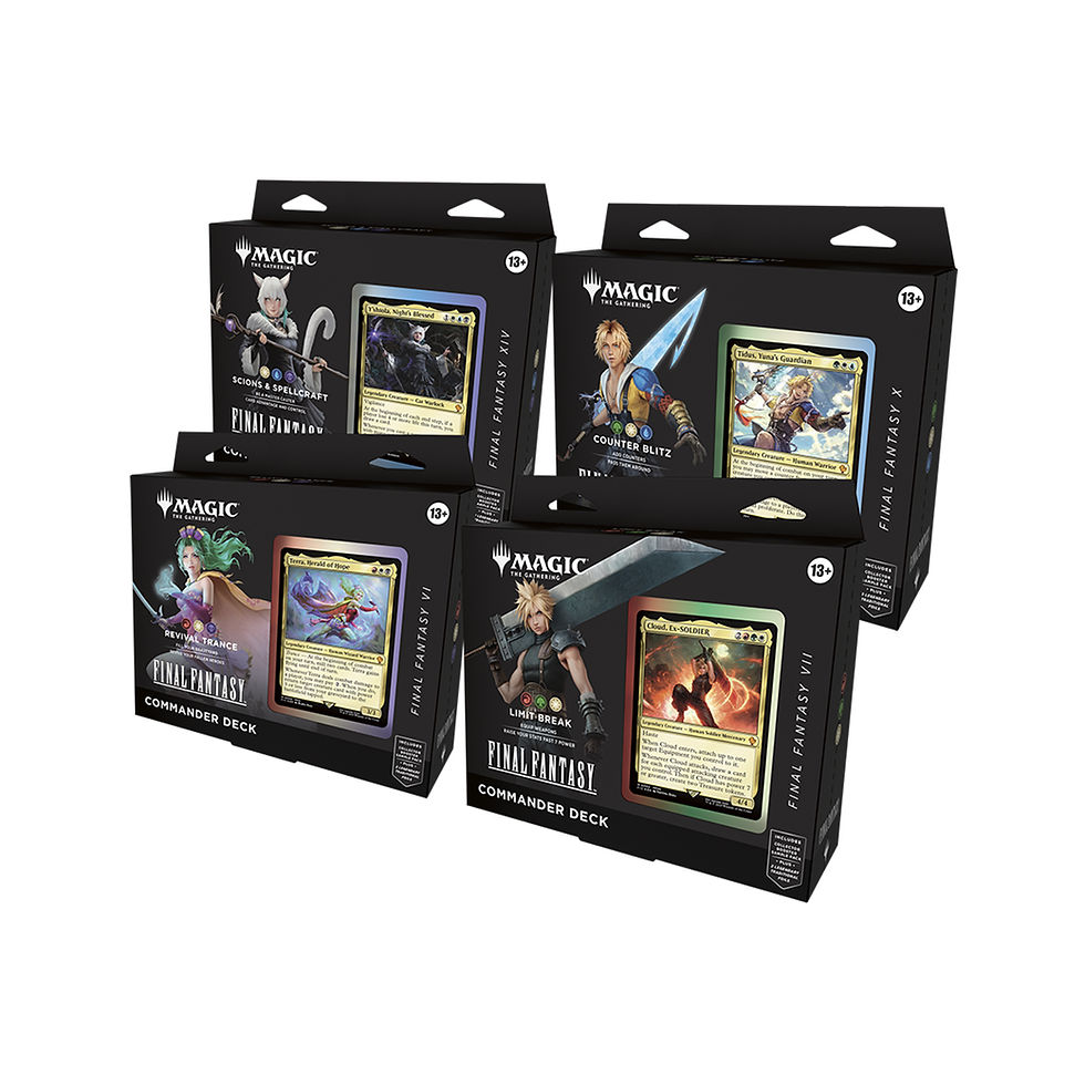Thumbnail: Final Fantasy Commander Deck All