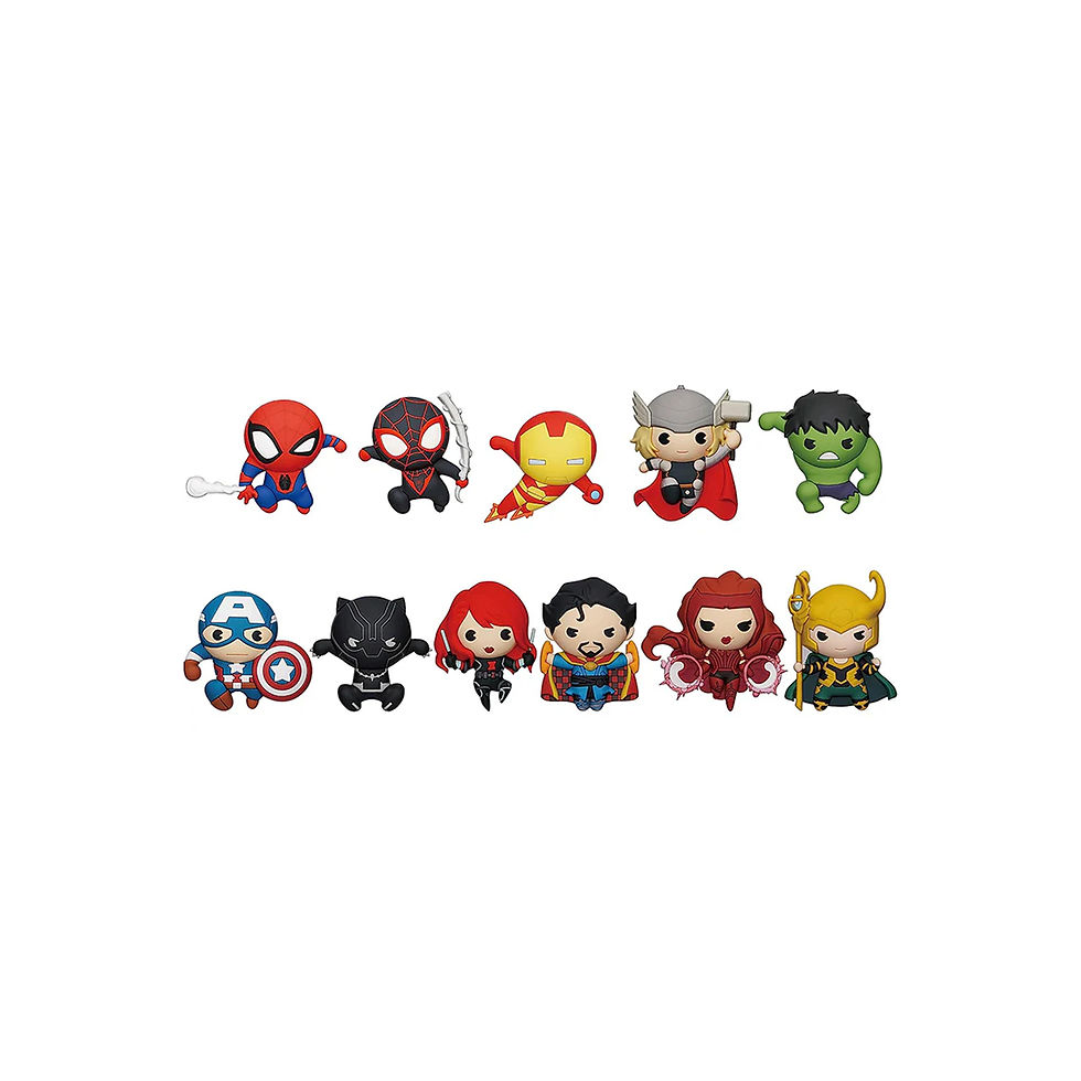 Thumbnail: Marvel Collectors Figural Bag Clip Series 10 Characters
