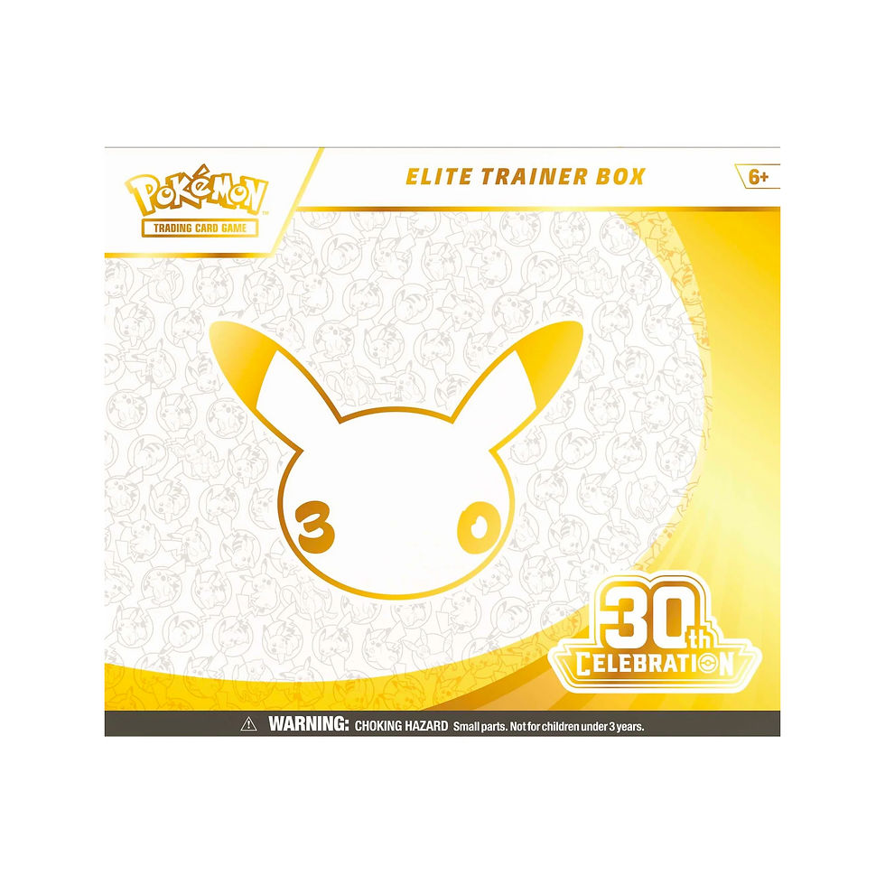 Thumbnail: Pokemon: 30th Anniversary Elite Trainer Box Front