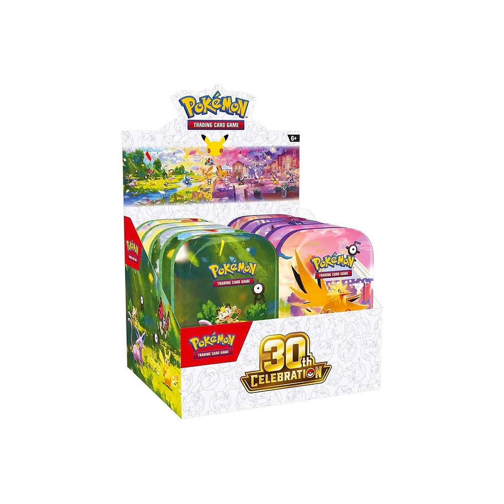 Pokemon: 30th Celebration Mini Tin Complete Set