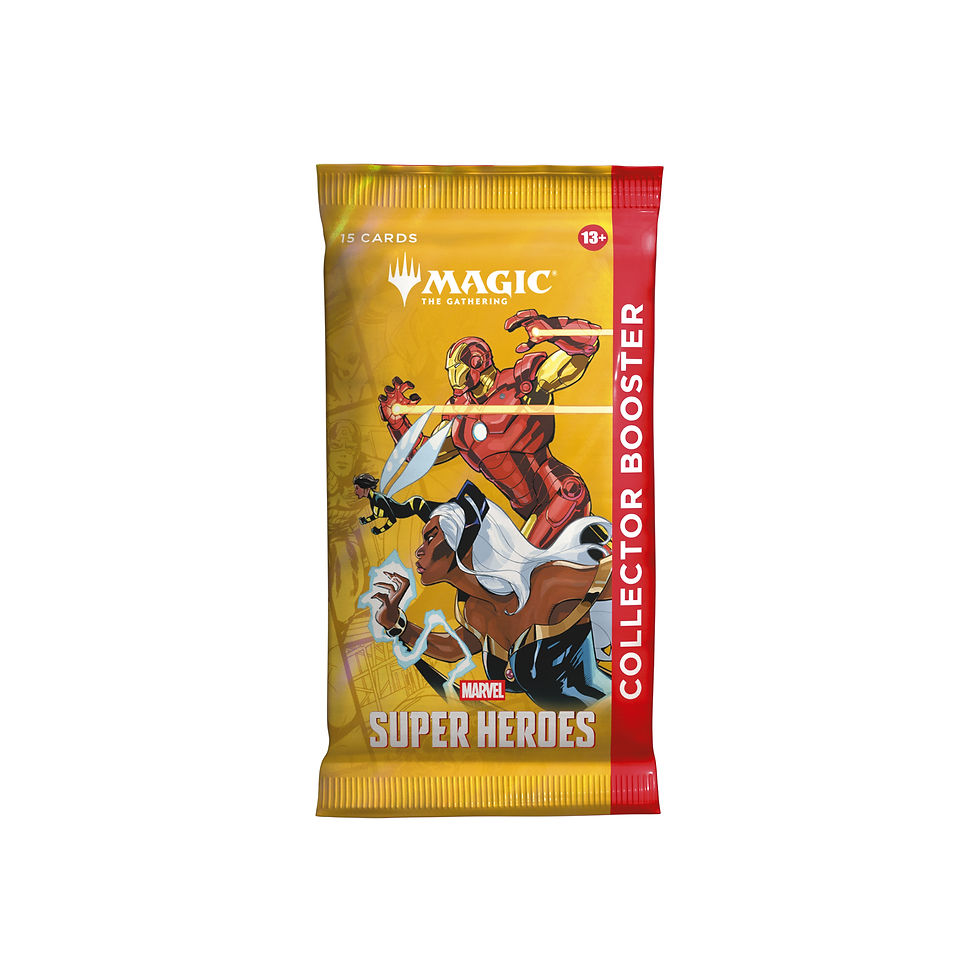 Thumbnail: Marvel Super Heroes Collector Booster Pack Front