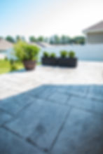 husky builders, stamped patio, stamped concrete, drainage challenge, concrete, concrete finishes, outdoor oasis, patio, stamped, outdoor patio ideas, greenville south carolina contractors, construction, concrete