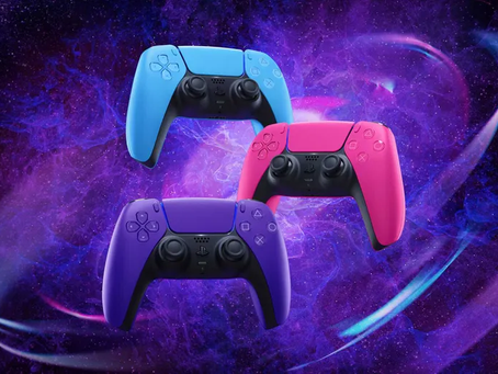 Sony’s new PS5 faceplates come in black and colorful options!