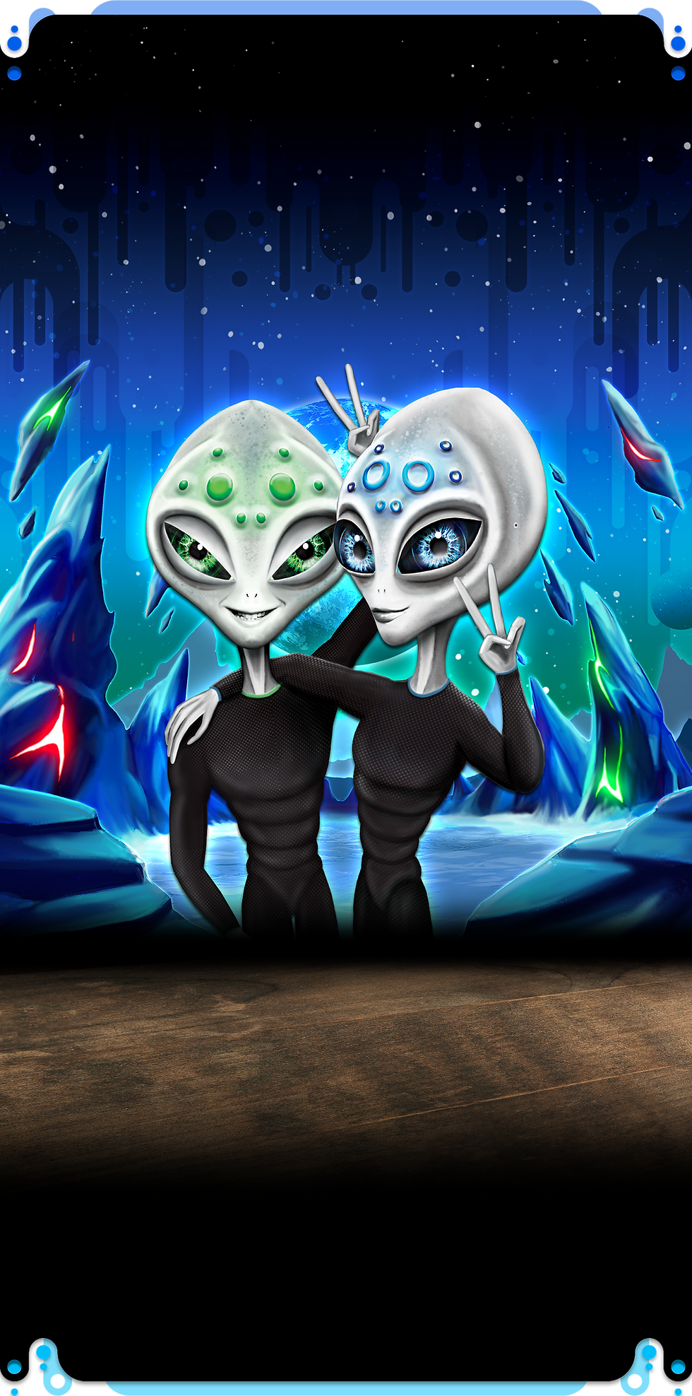 Alien Frenzy hero image.