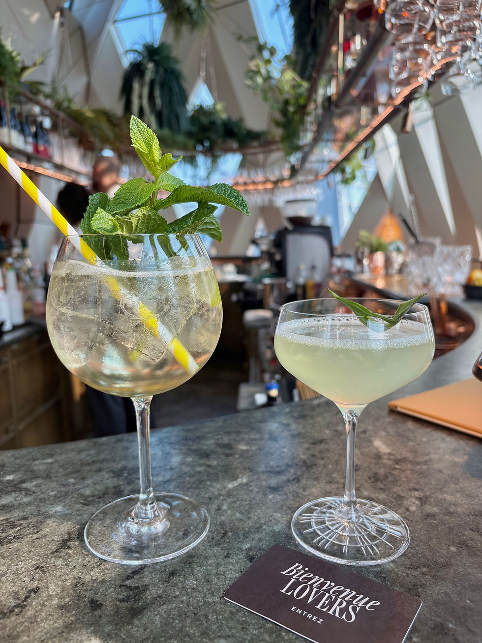 Up close & personal with our beverages of choice.