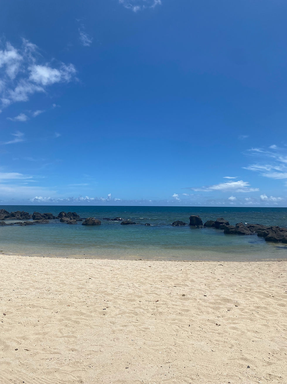 Private slice of beach bliss.