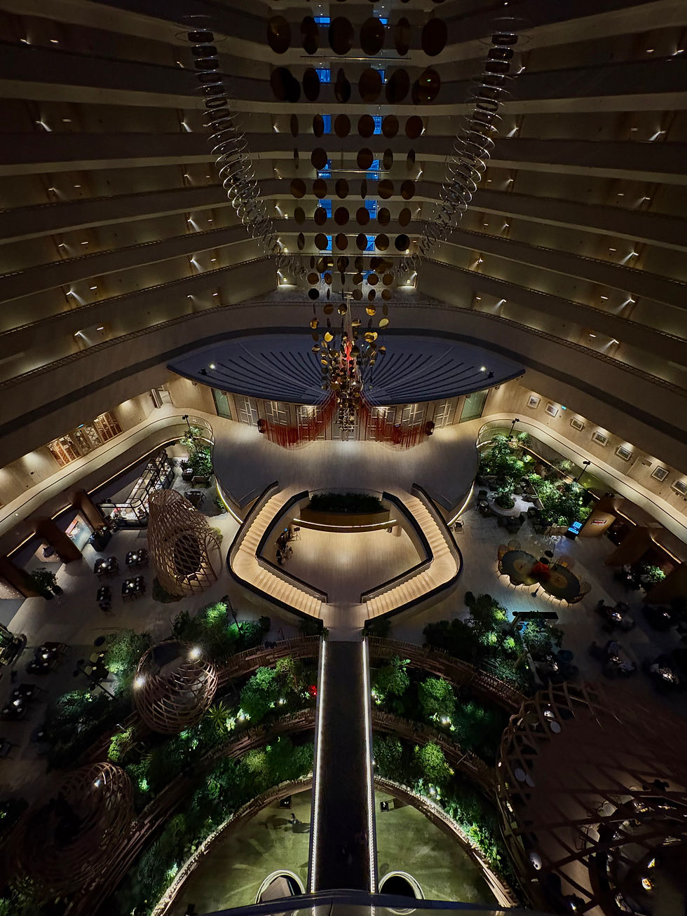 Luxury hotel in Marina Bay area