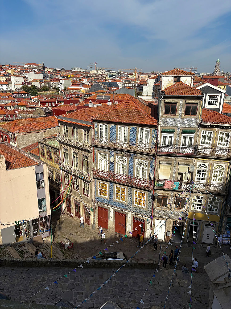 A quaint corner of the city.