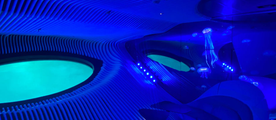 The Blue Eye underwater bar lounge