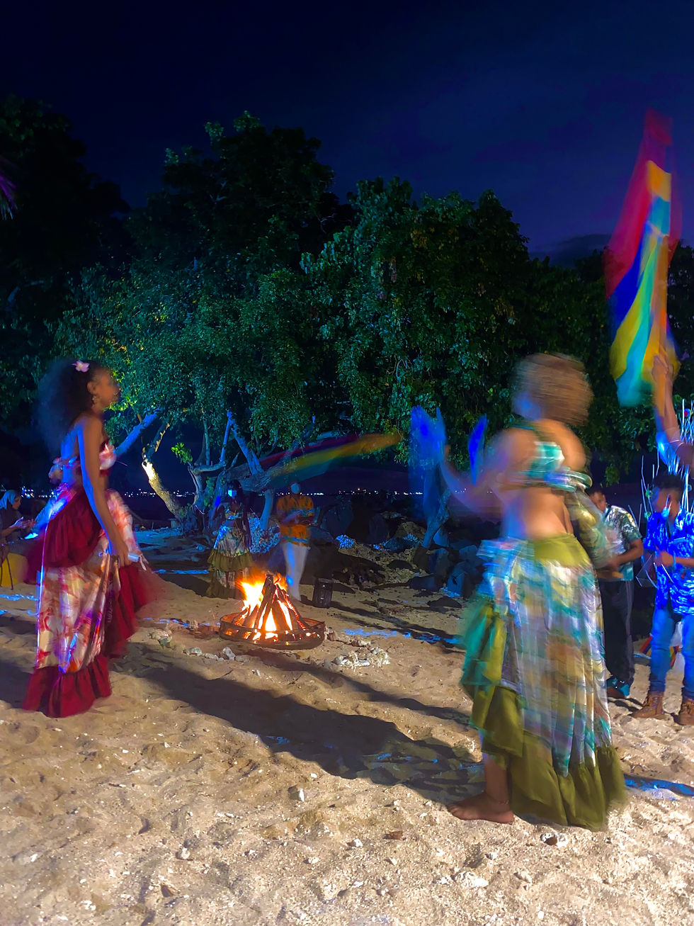 We celebrated Mauritius Independence Day during our stay, the hotel & staff made it a night to remember with a feast at Seasonal Tastes and a ceremony on the beach full of dancing and wholesome rituals.