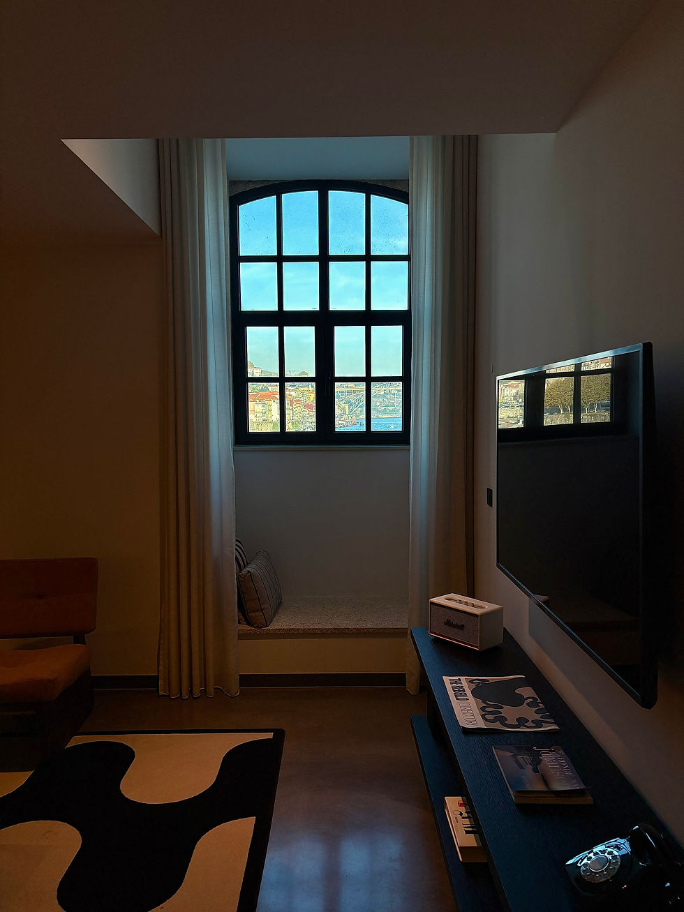 Inside one of 'The Rebello's' one bedroom suites.