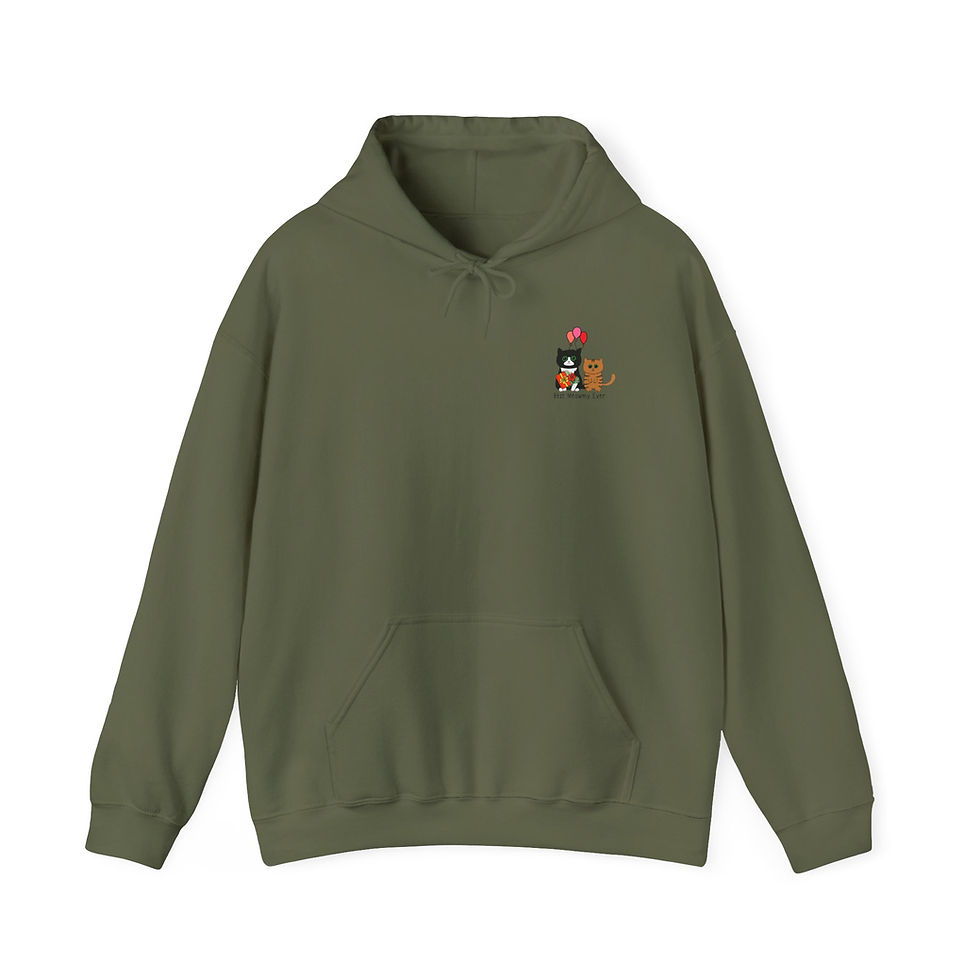 Thumbnail: Best Meowmy Ever Hoodie - Cat Mom Celebration