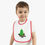 Thumbnail: Purrfectly Cozy Christmas Baby Contrast Trim Jersey Bib