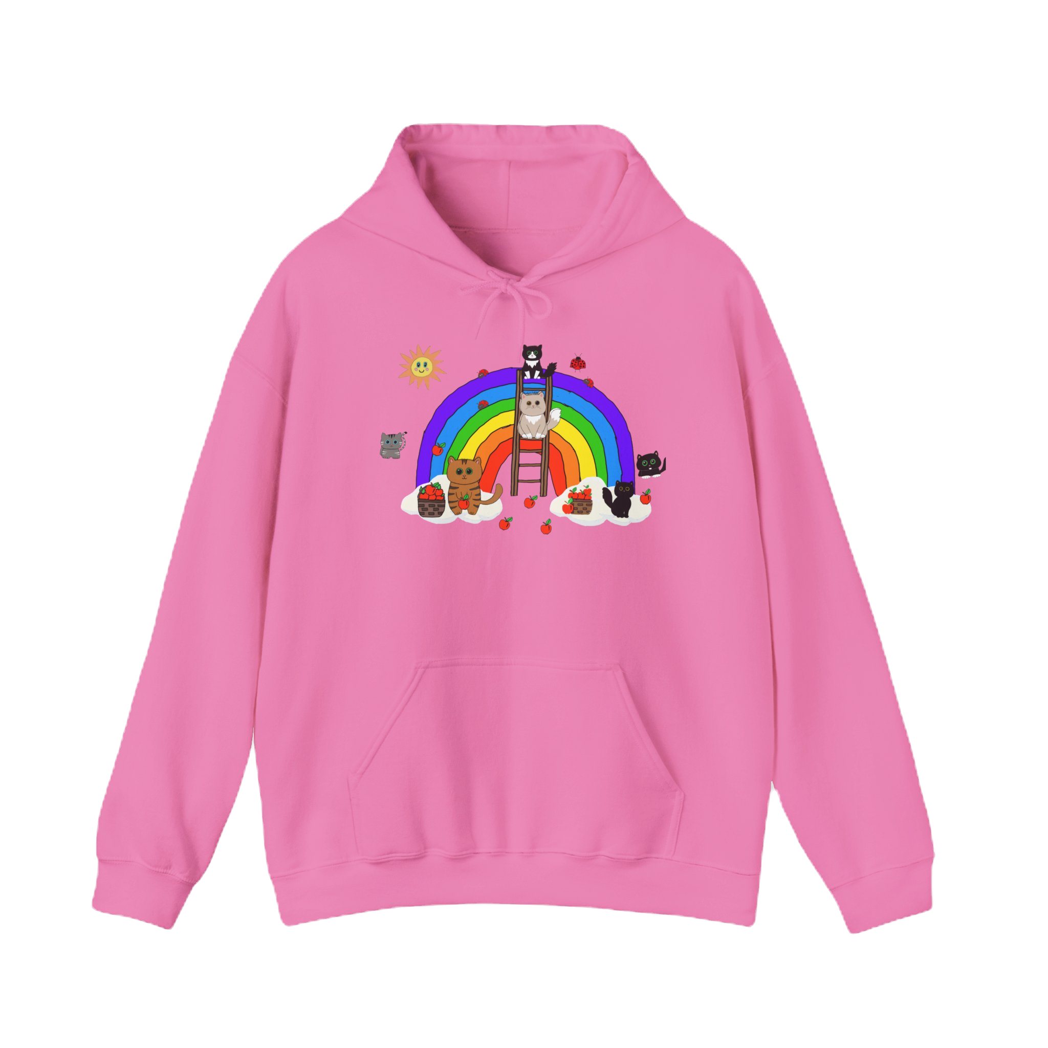 Climbing to Purrfection Unisex Heavy Blend™ Hooded Sweatshirt