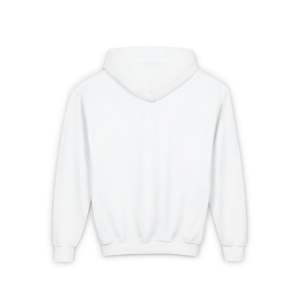 Thumbnail: Climbing to Purrfection Youth Heavy Blend Hooded Sweatshirt