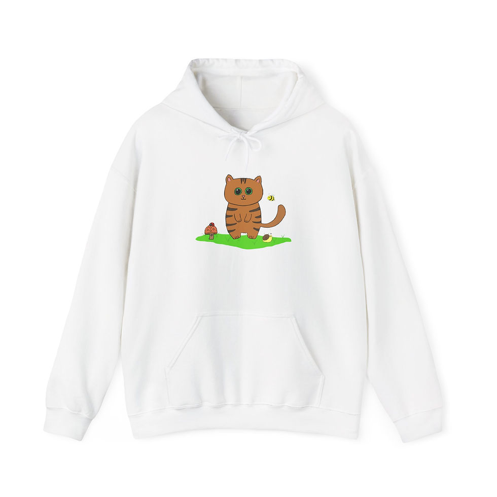 Thumbnail: Meadow Lion  Unisex Heavy Blend™ Hooded Sweatshirt