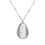 Thumbnail: Midnight Whiskers Oval Necklace