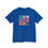 Thumbnail: Kids Tee — Colorful Cartoon Pets Grid Graphic Shirt
