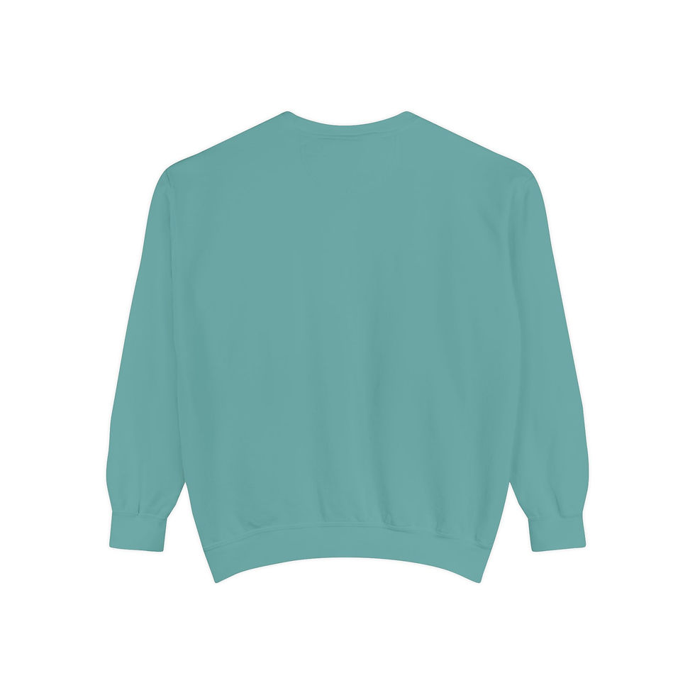 Thumbnail: Feline Fungi Friends Unisex Garment-Dyed Sweatshirt