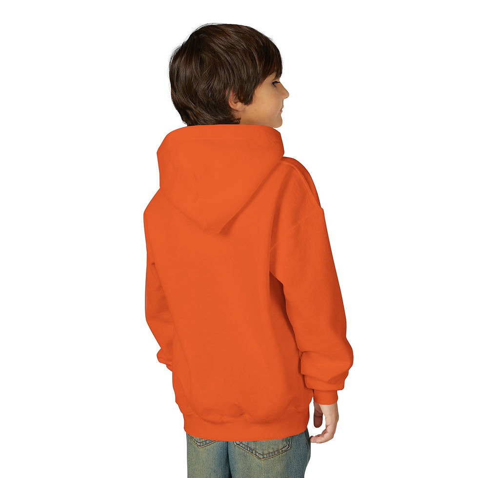 Thumbnail: Halloween Cat Friends Hoodie — "Witch & Princess" Cute Kids Halloween Sweatshirt