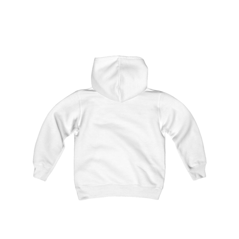Thumbnail: Purrty as a  Flower Youth Hooded Sweatshirt