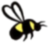 Inked Illustration Bee