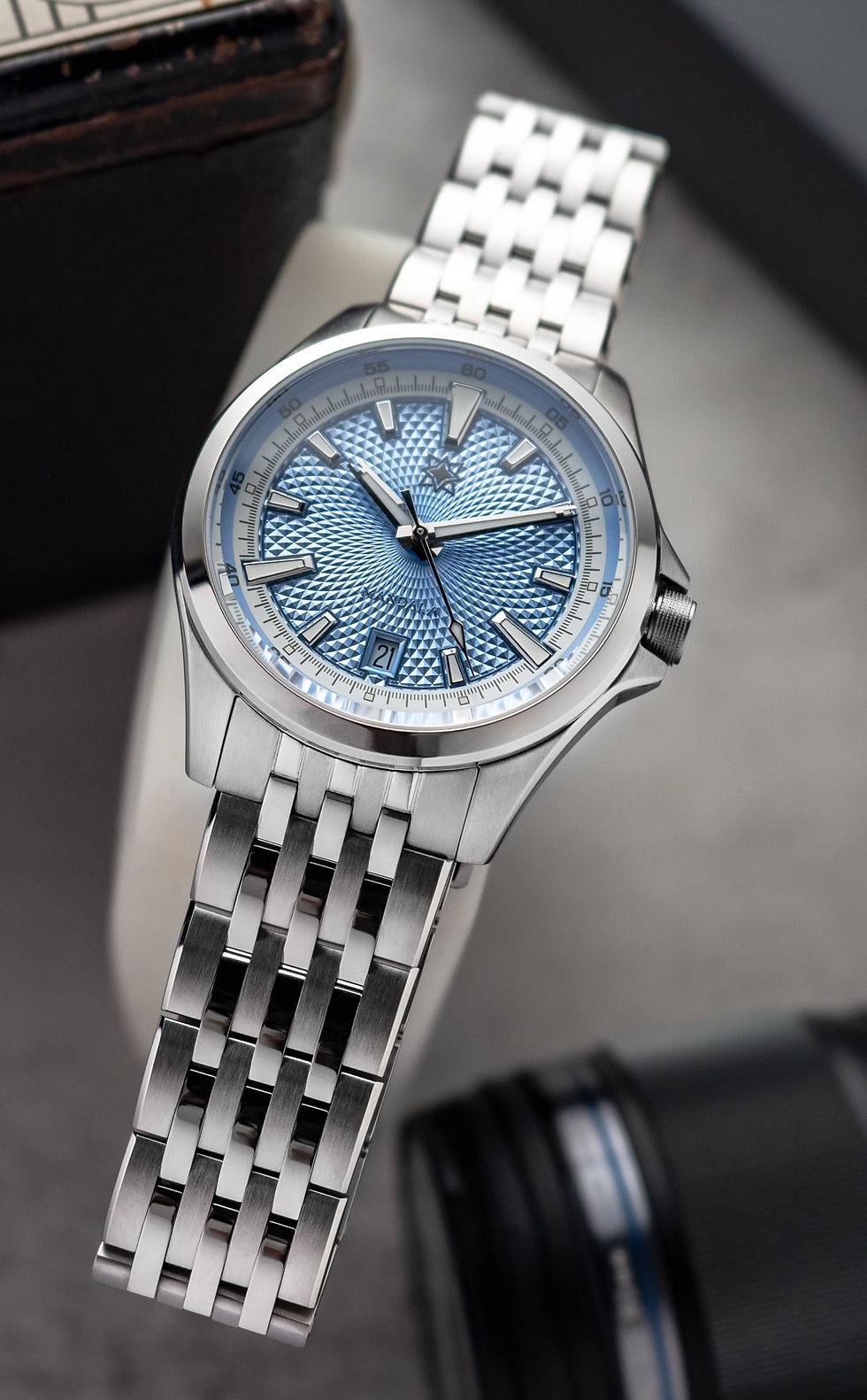 Thumbnail: Second Hour Mandala Mk3 Silver Blue