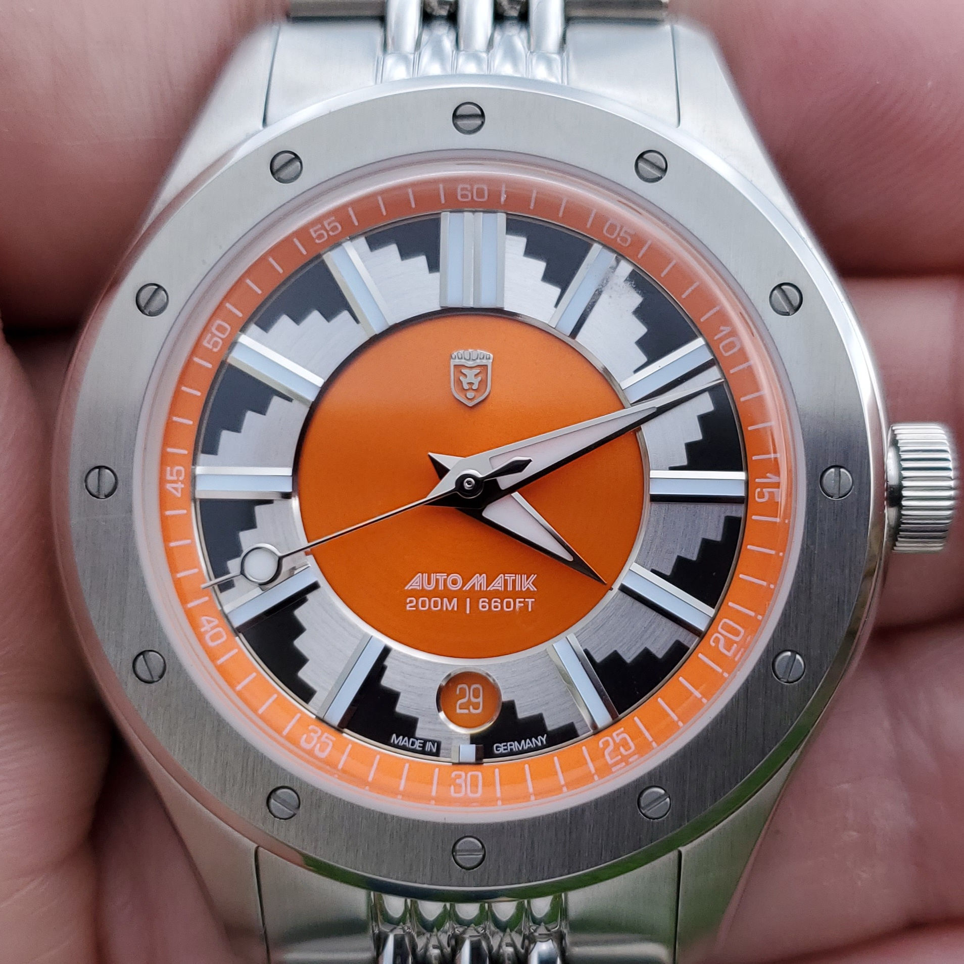 Helicoprion Buzzsaw Orange