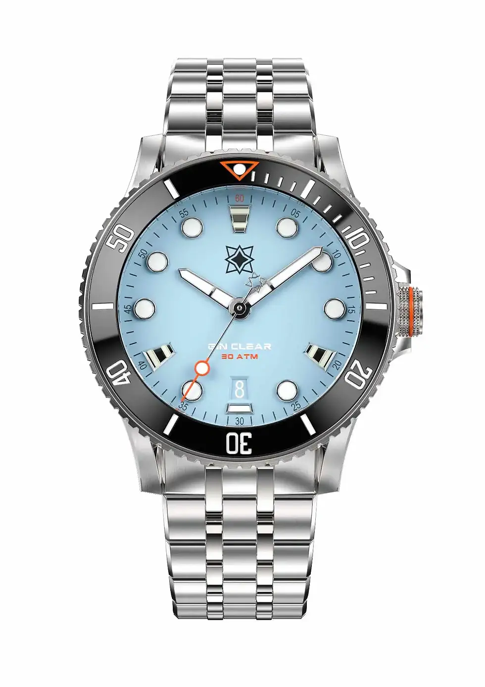 Second Hour Gin Clear Pastel Blue 1