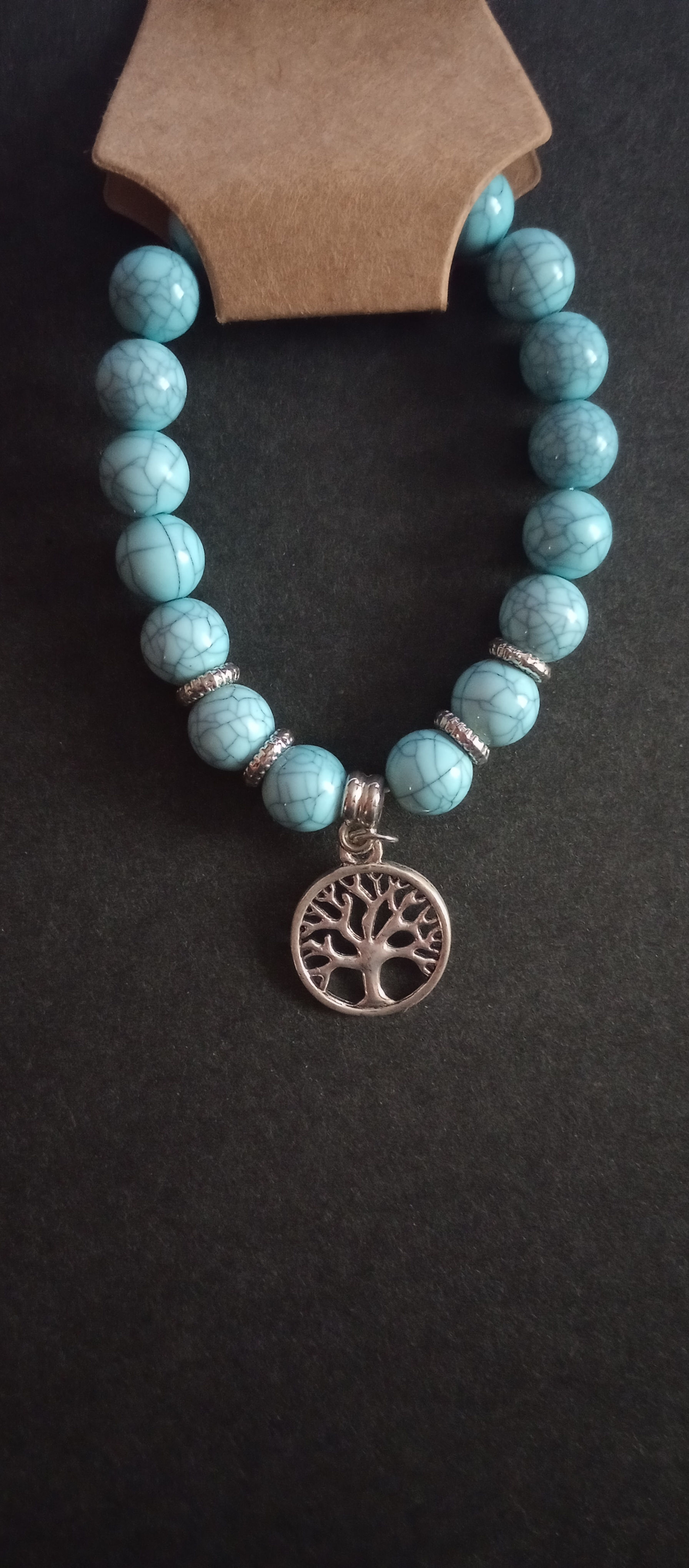 Blue Tree of Life Bracelet